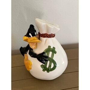 Vintage Daffy Duck Ceramic Bank Warner Brothers Cartoons Home Decor Children’s